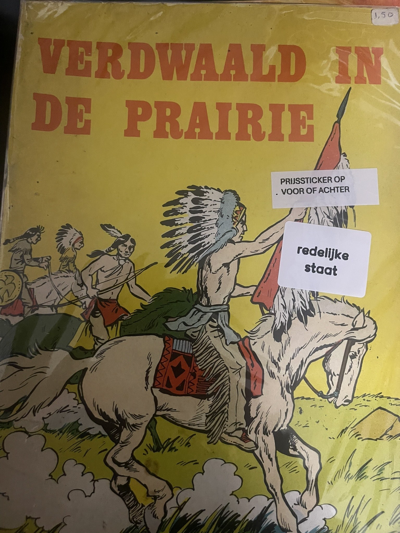 Cover van Verdwaald in de prairie