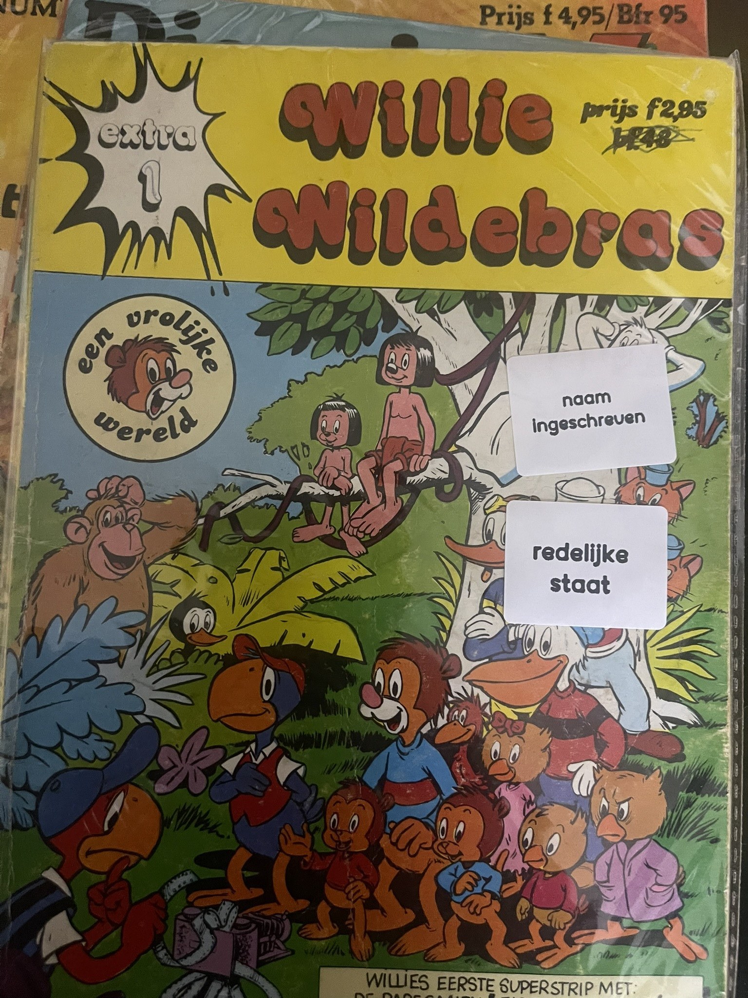 Cover van Willie Wildebras Extra 1