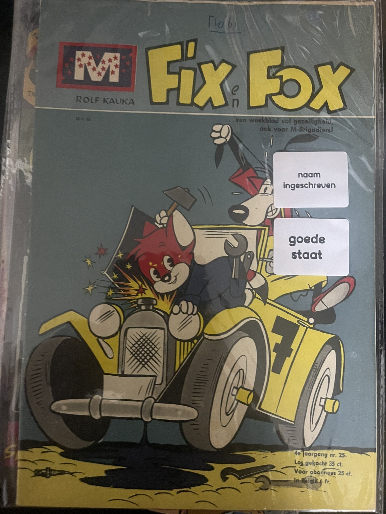 Cover van 1962 nummer  25