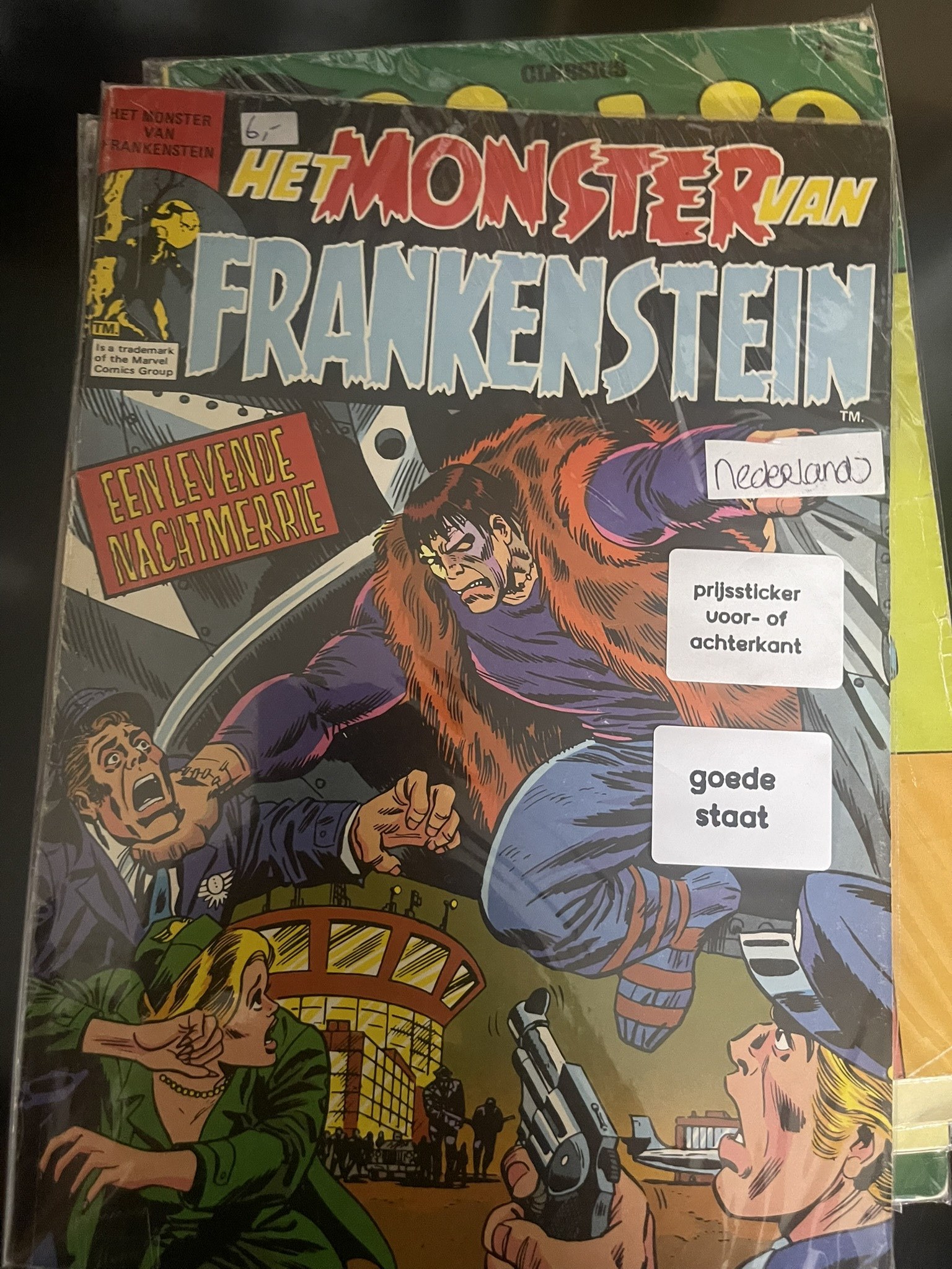 Cover van In de greep van de angst