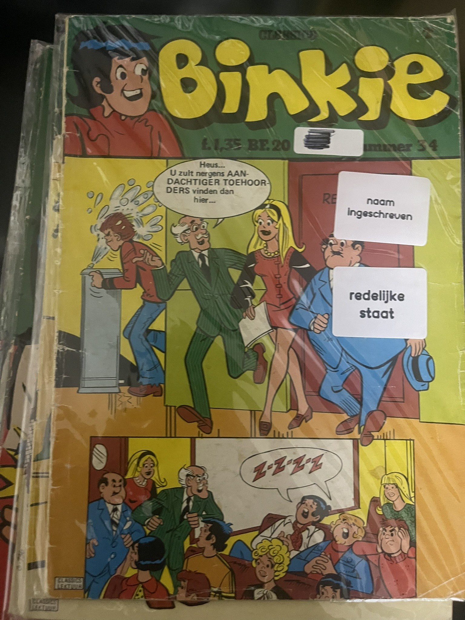 Cover van Binkie 34