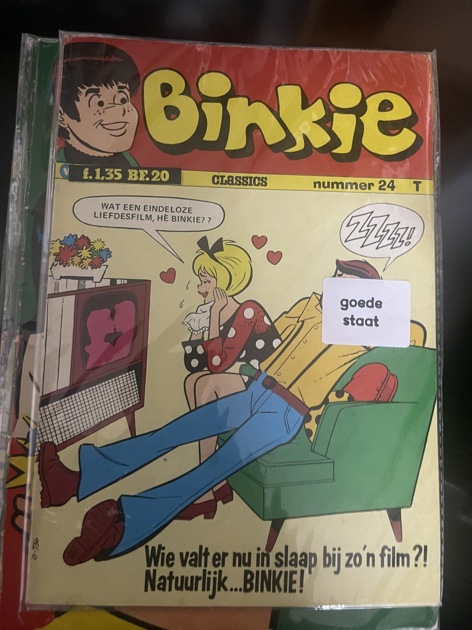 Cover van Wie valt er nu in slaap bij zo'n film?! Natuurlijk... Binkie!