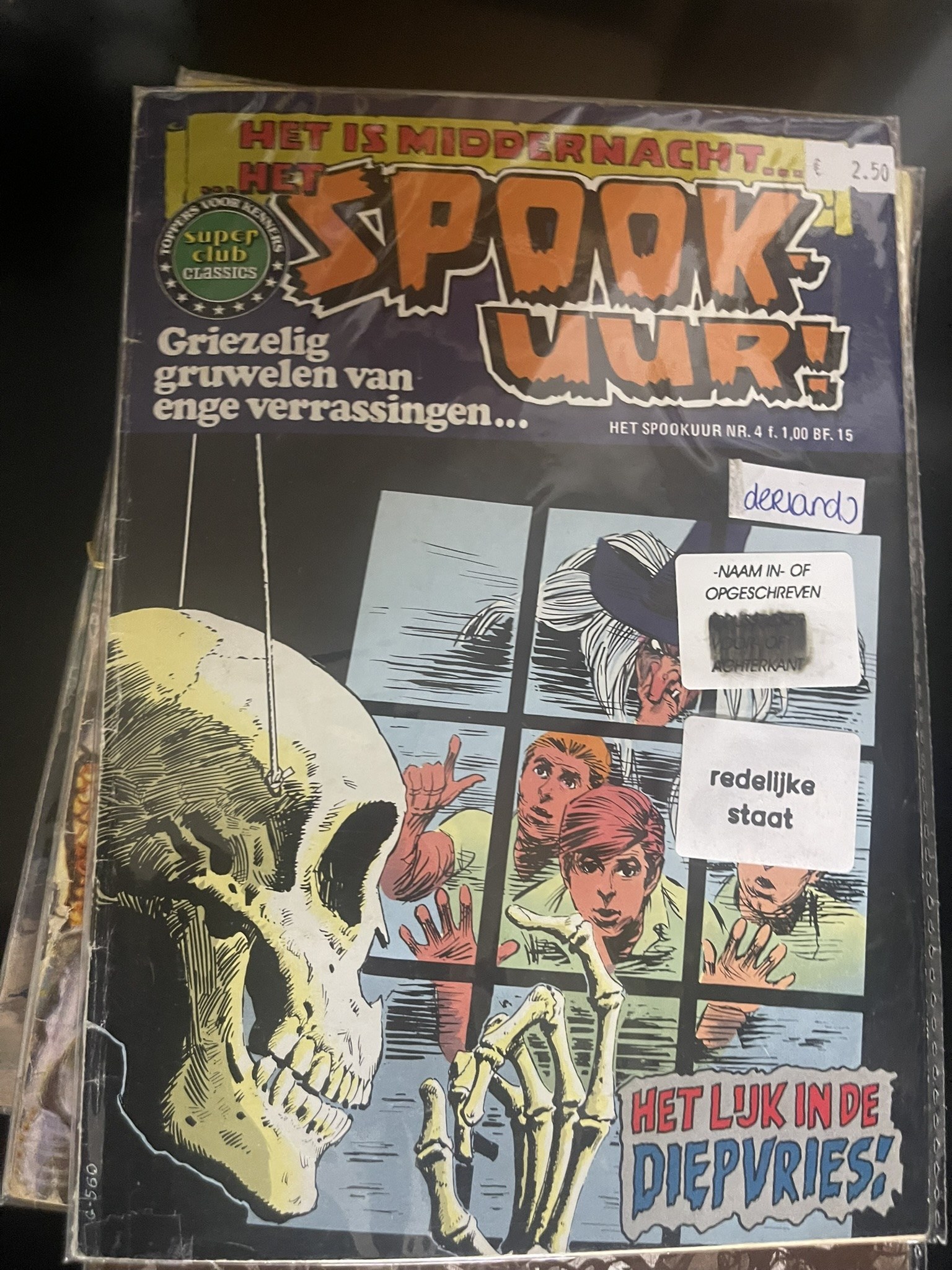 Cover van Het lijk in de diepvries!