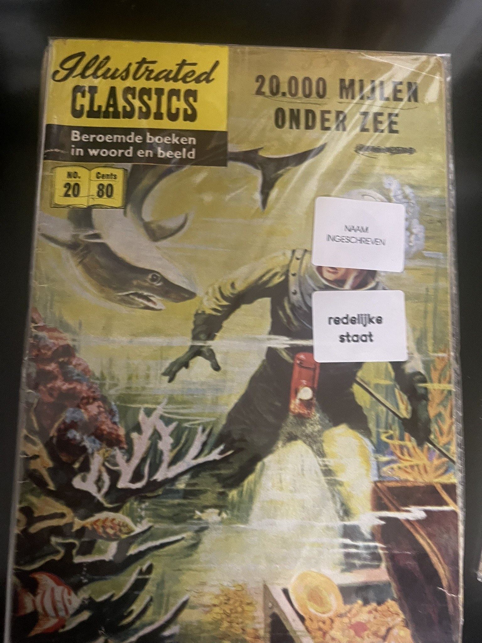 Cover van 20.000 mijlen onder zee