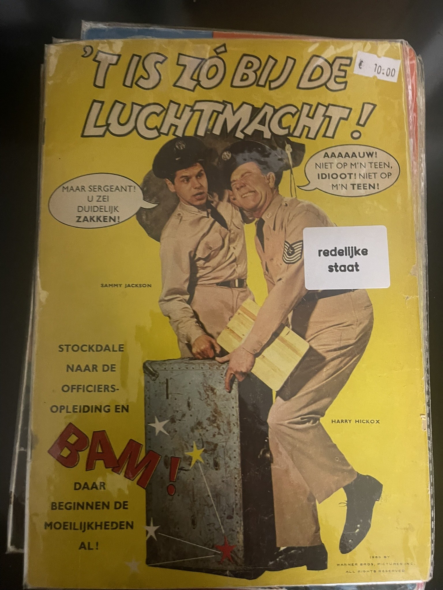 Cover van 't Is zó bij de luchtmacht!
