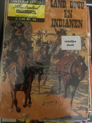 Cover van Land, goud en indianen