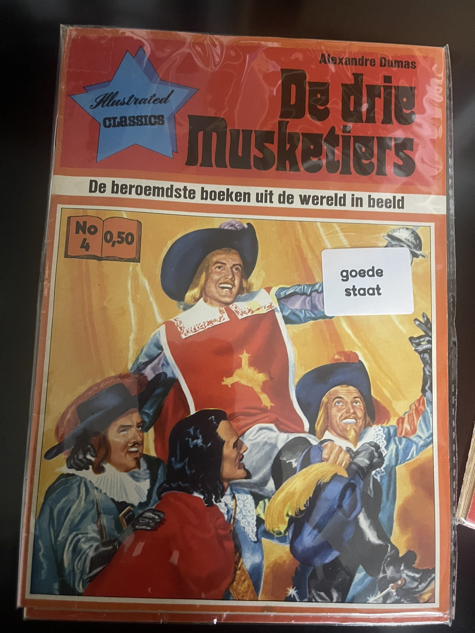 Cover van De drie musketiers