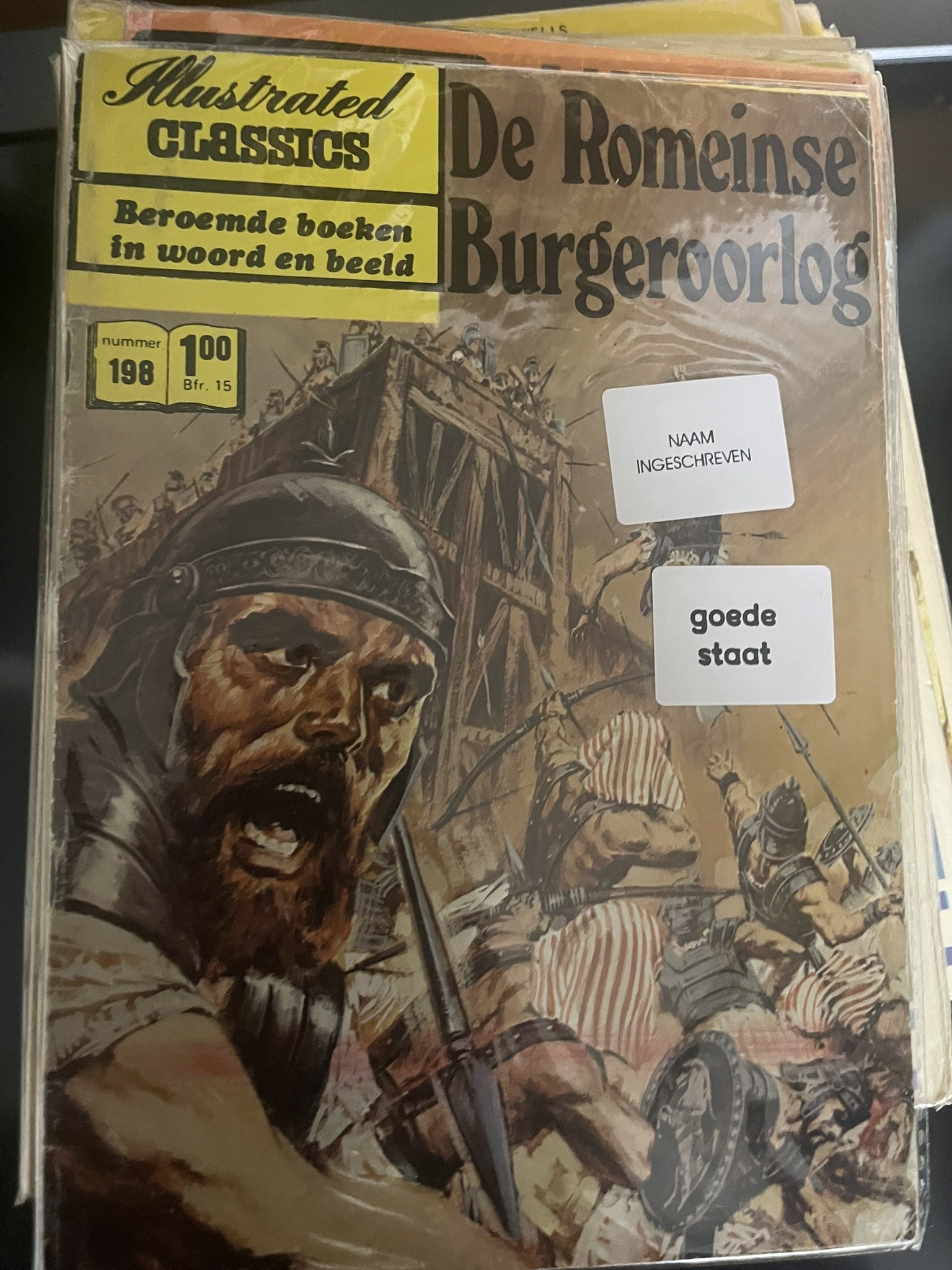 Cover van De Romeinse burgeroorlog