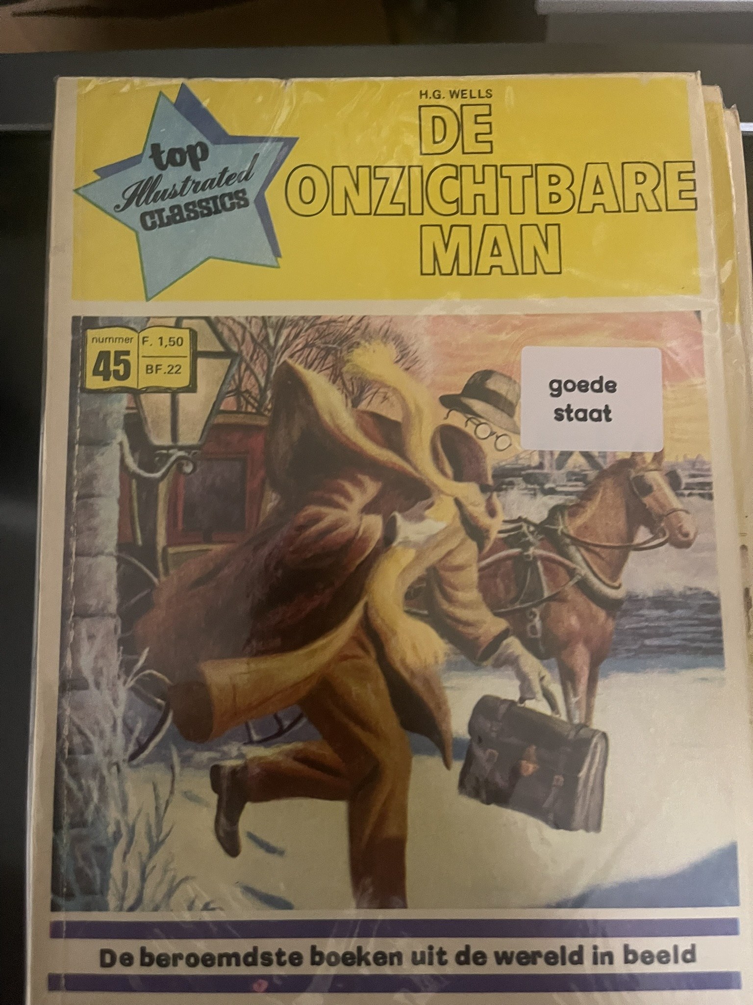 Cover van De onzichtbare man
