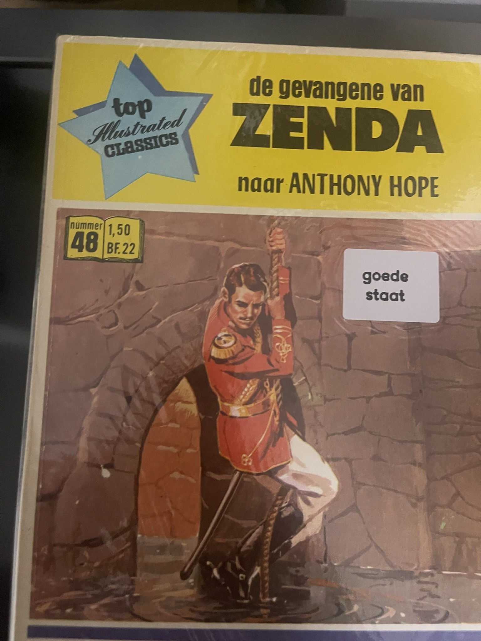 Cover van De gevangene van Zenda