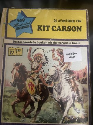 Cover van De avonturen van Kit Carson