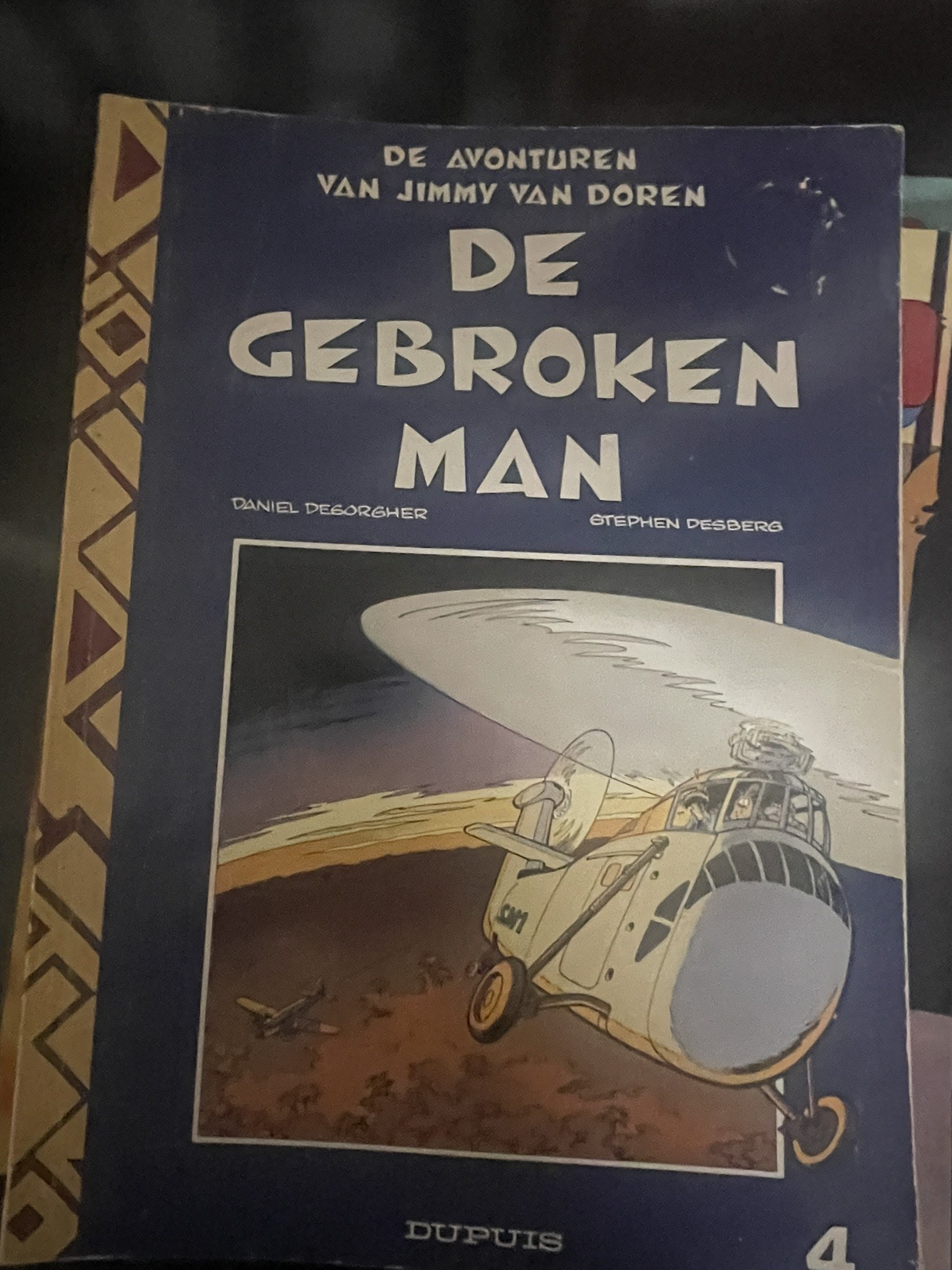 Cover van De gebroken man