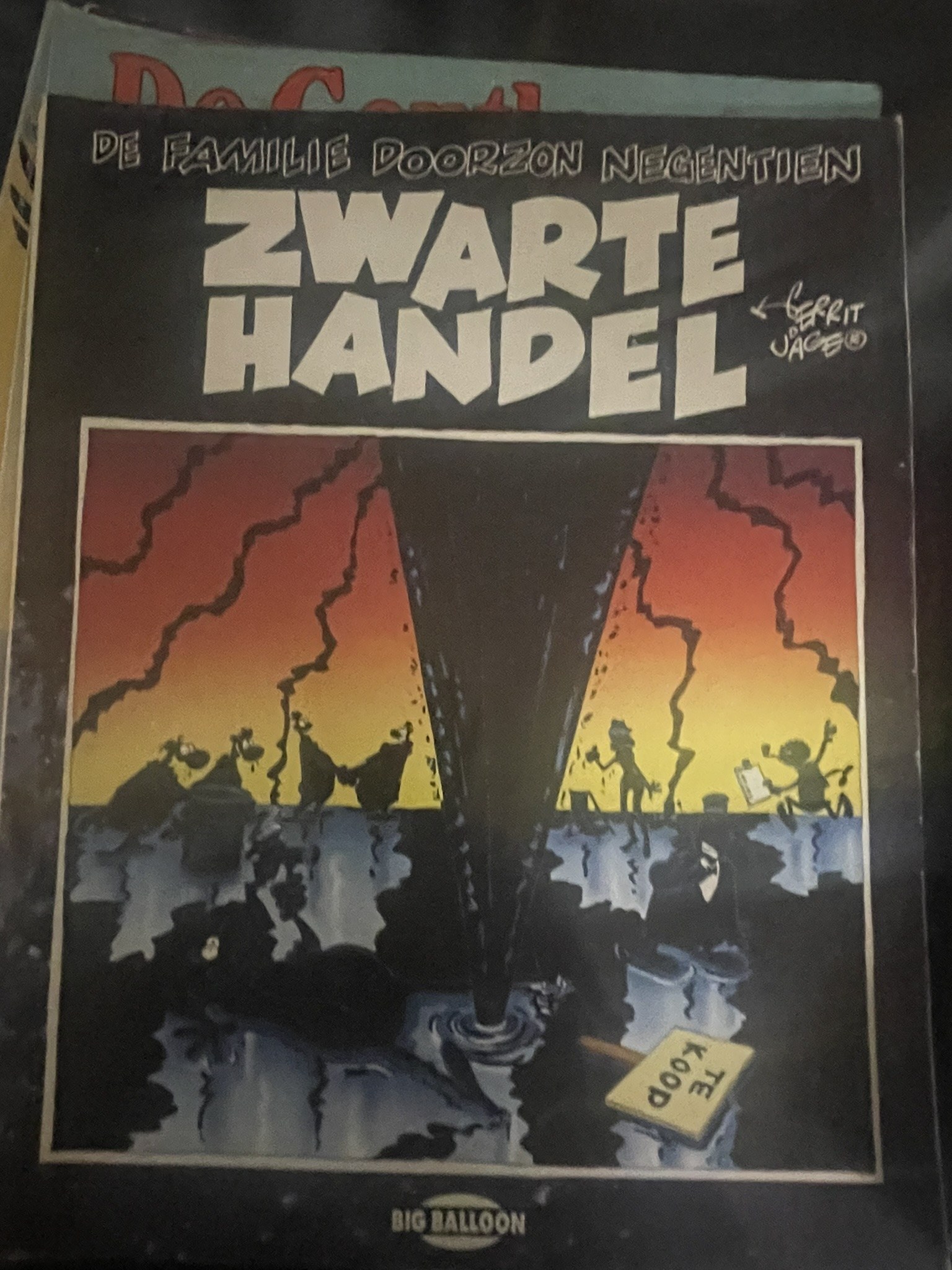 Cover van Zwarte handel