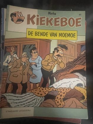 Cover van De bende van Moemoe