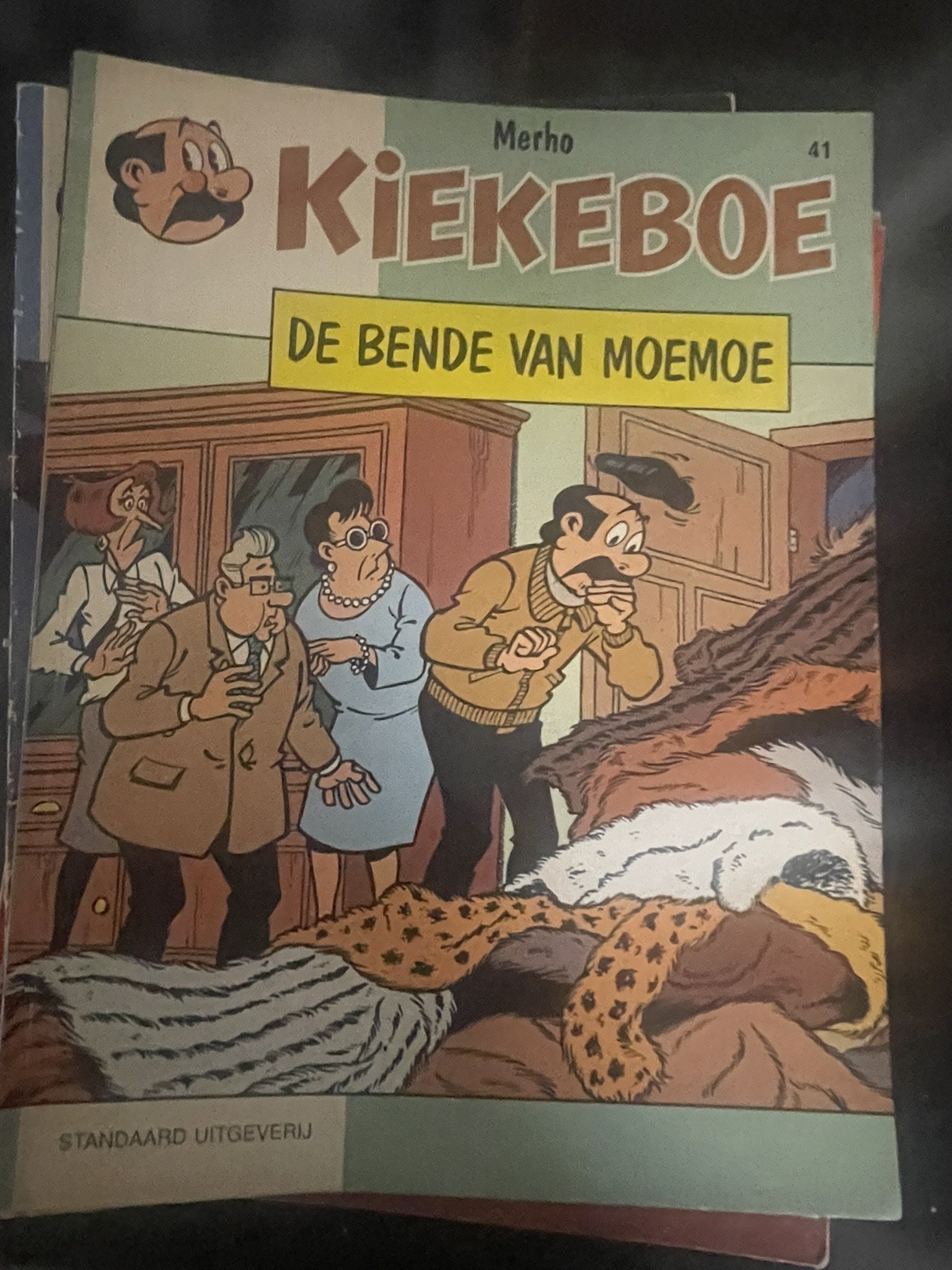 Cover van De bende van Moemoe