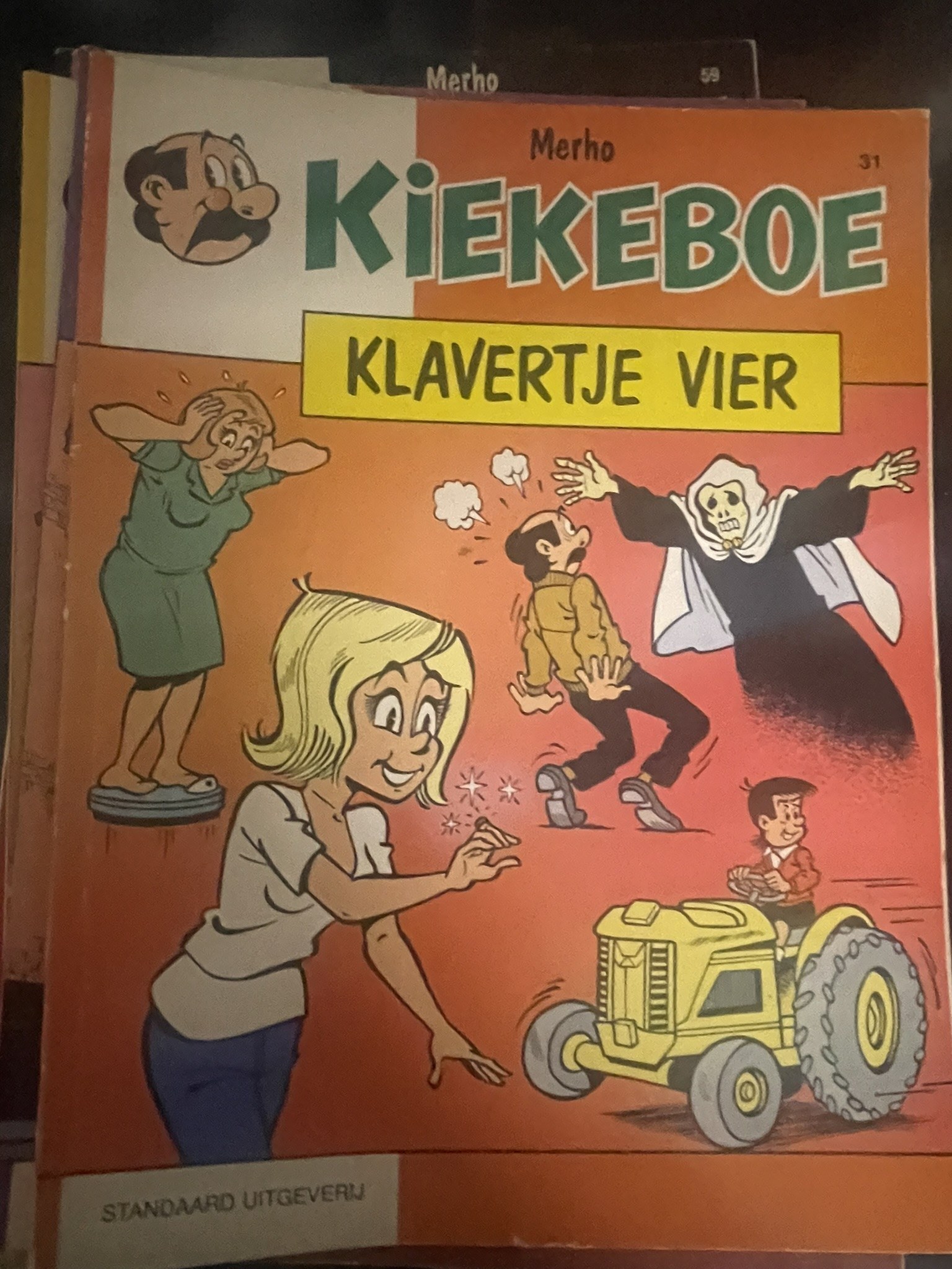 Cover van Klavertje vier