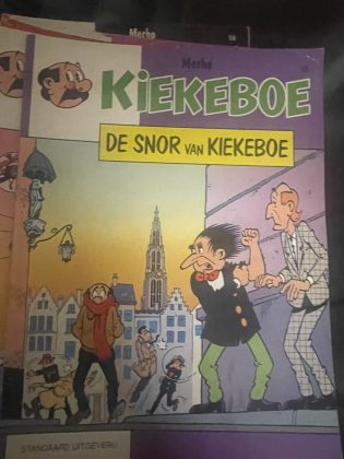 Cover van De snor van Kiekeboe
