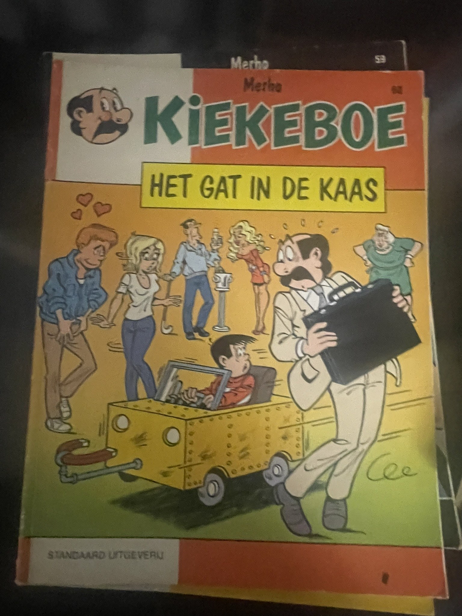Cover van Het gat in de kaas