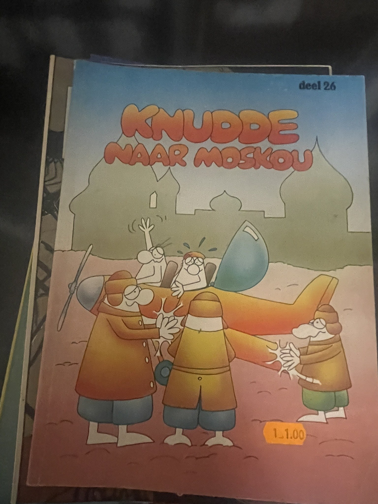 Cover van Knudde naar Moskou