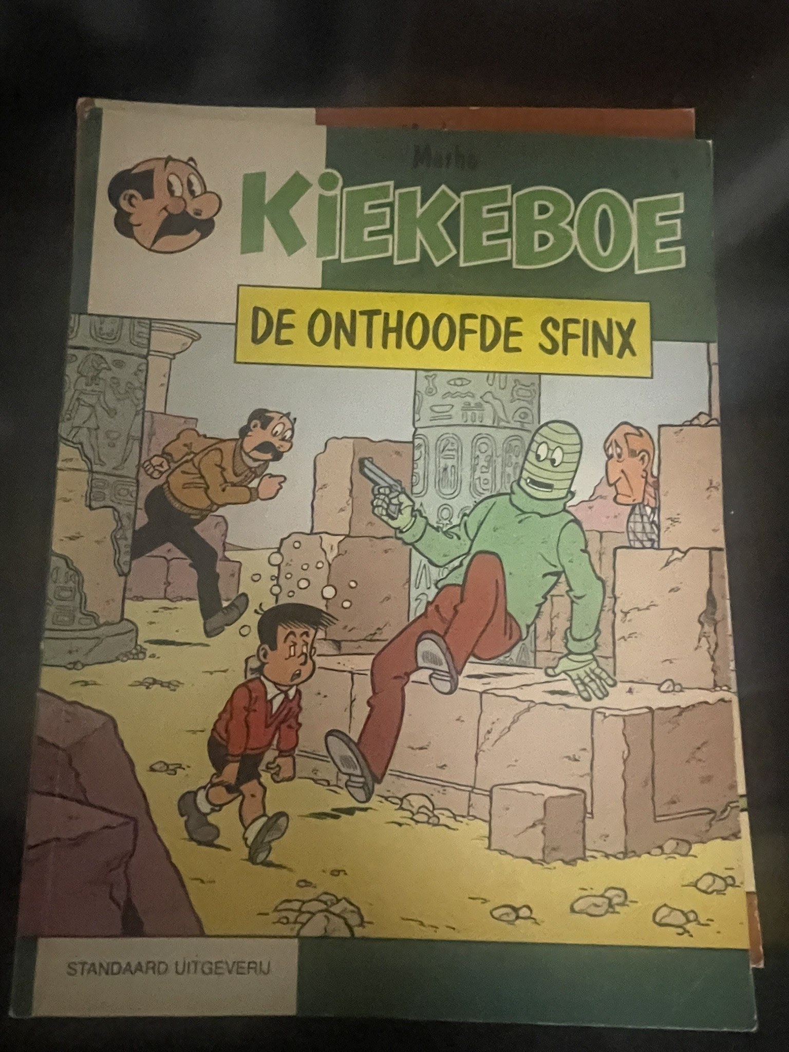 Cover van De onthoofde sfinx