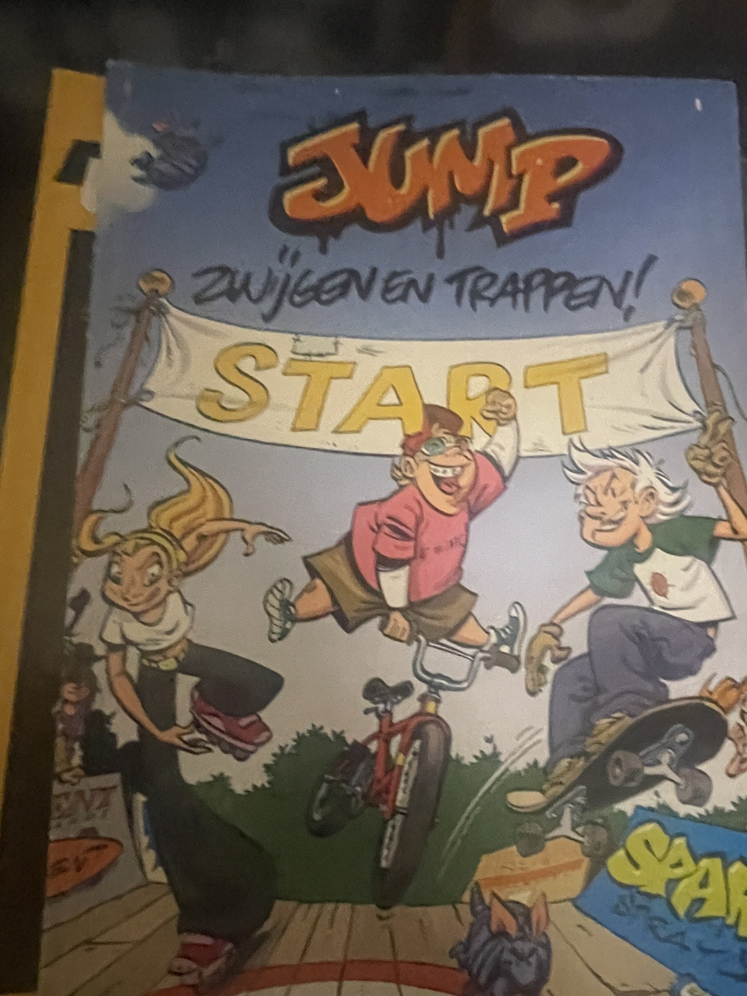 Cover van Zwijgen en trappen