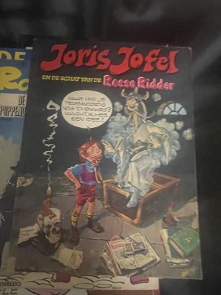 Cover van Joris Jofel en de schat van de Rosse Ridder