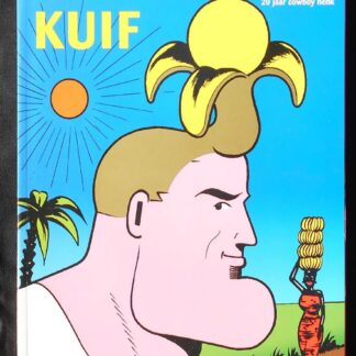 Cover van De bananen kuif - 20 jaar Cowboy Henk