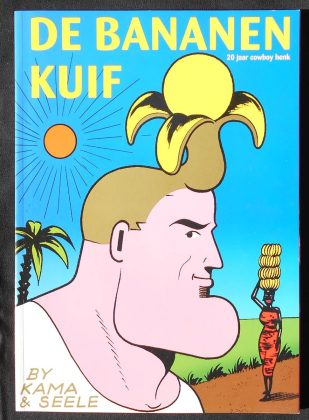 Cover van De bananen kuif - 20 jaar Cowboy Henk