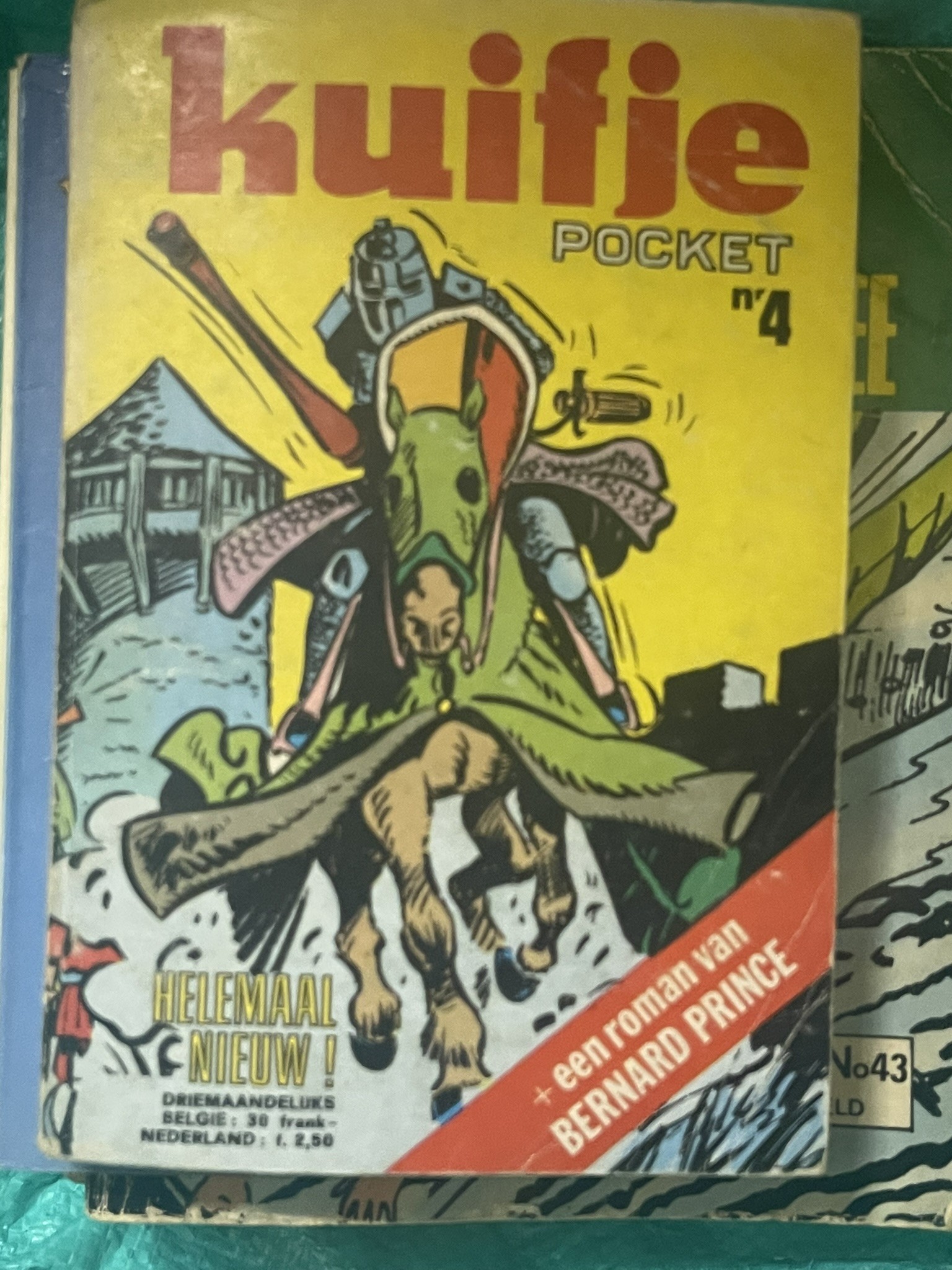 Cover van Kuifje pocket 4