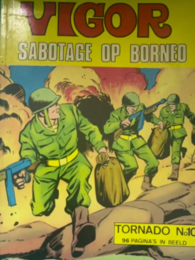 Cover van Sabotage op Borneo
