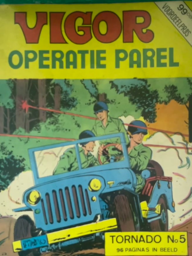 Cover van Operatie Parel