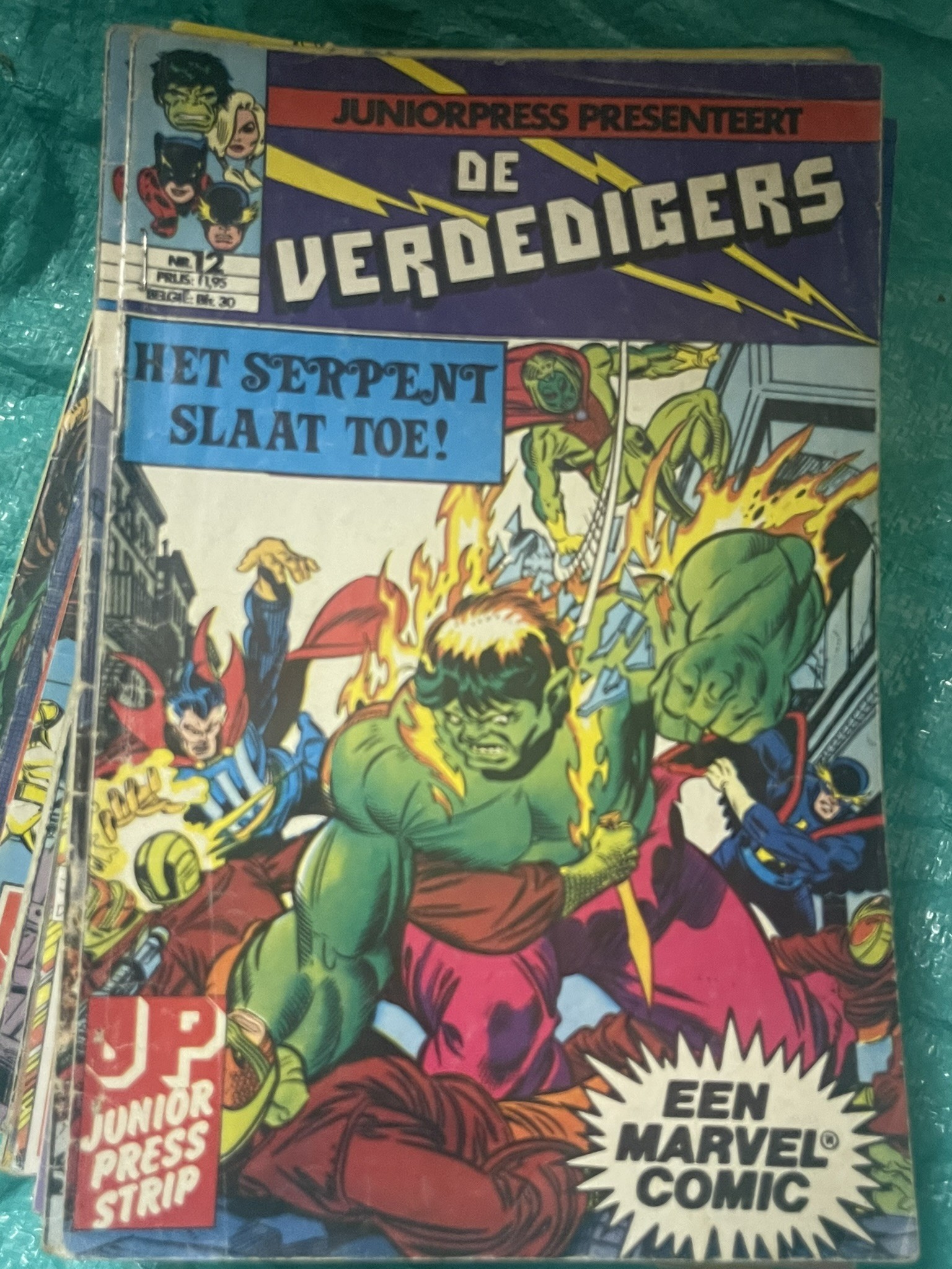 Cover van Het Serpent slaat toe!
