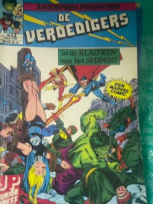 Cover van In de klauwen van het Serpent