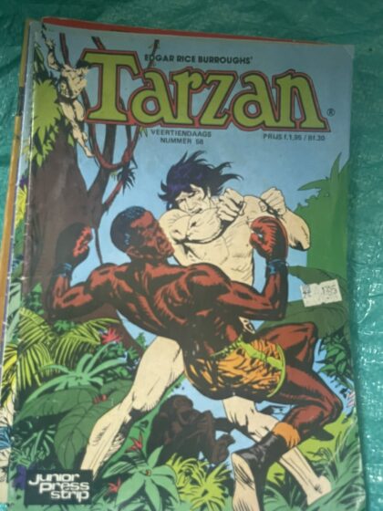 Cover van Tarzan 58