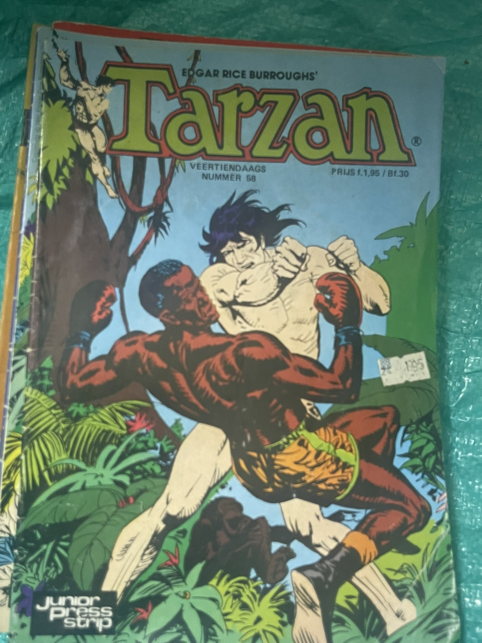 Cover van Tarzan 58