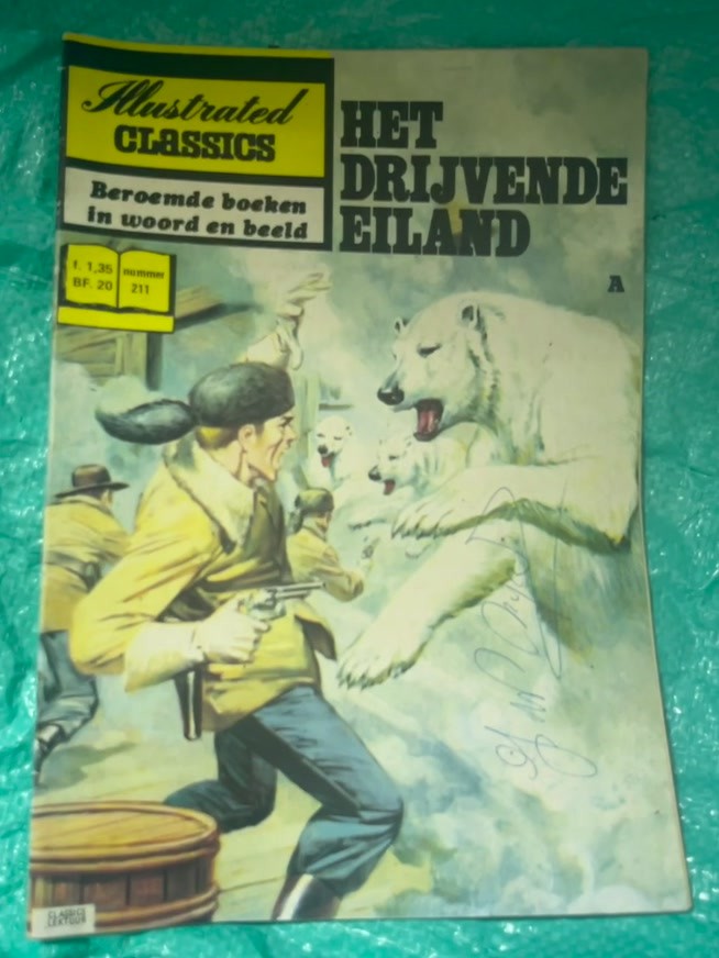 Cover van Het drijvende eiland