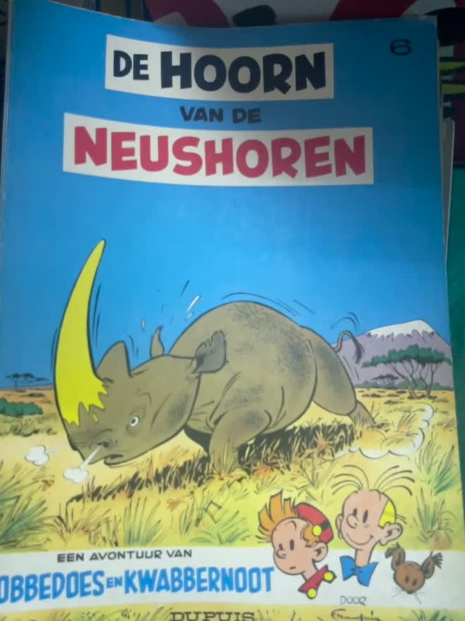 Cover van De hoorn van de neushoren