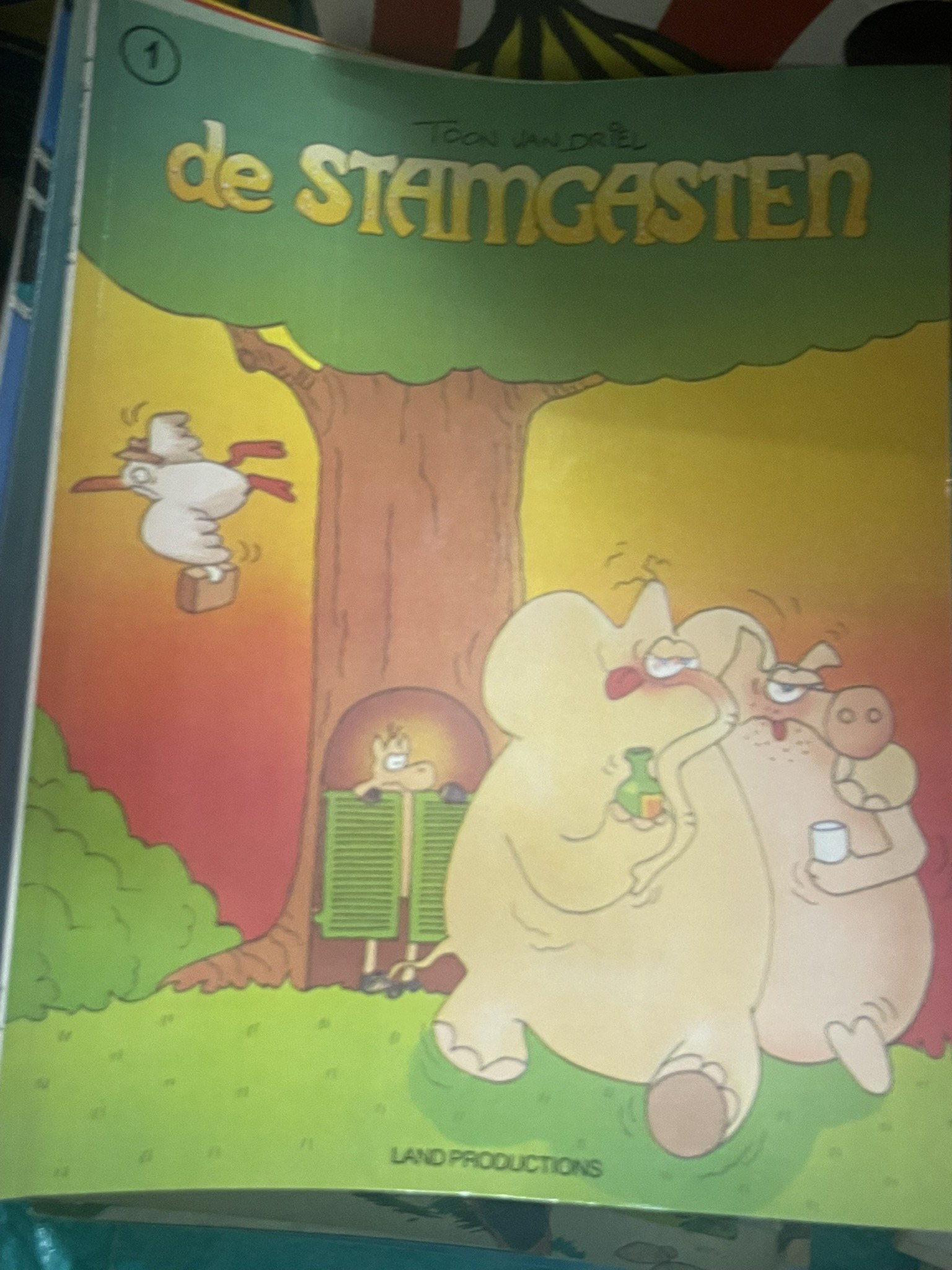 Cover van De stamgasten 1