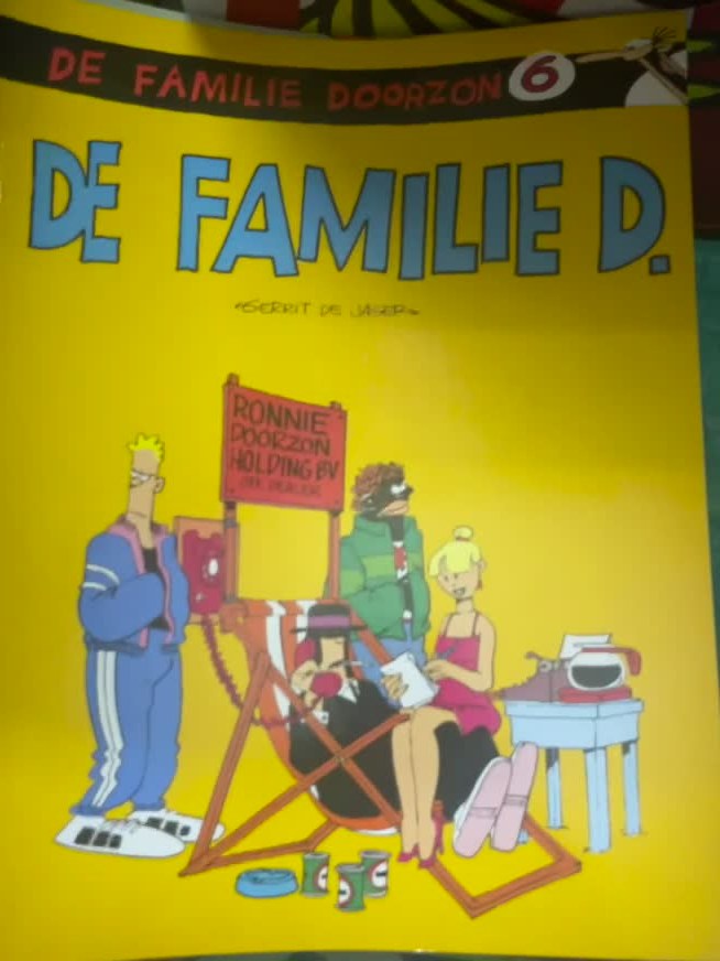 Cover van De Familie D.