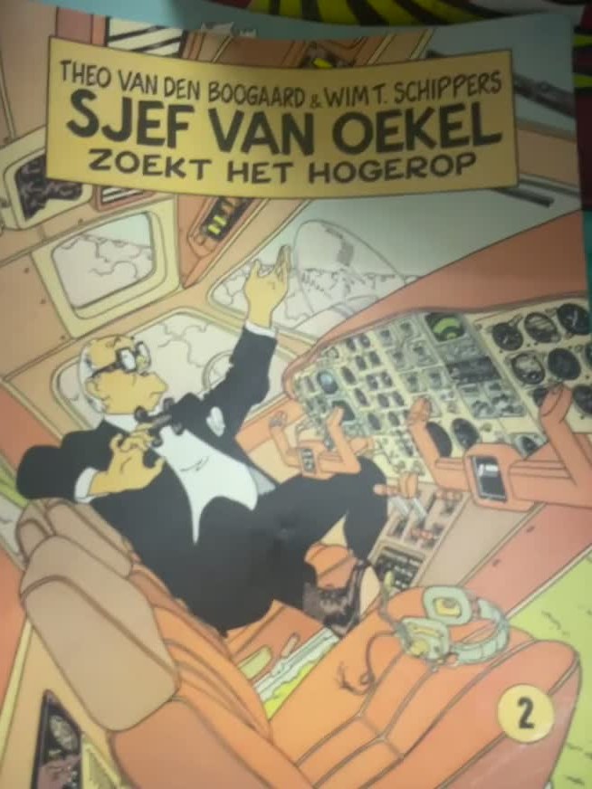 Cover van Sjef van Oekel zoekt het hogerop