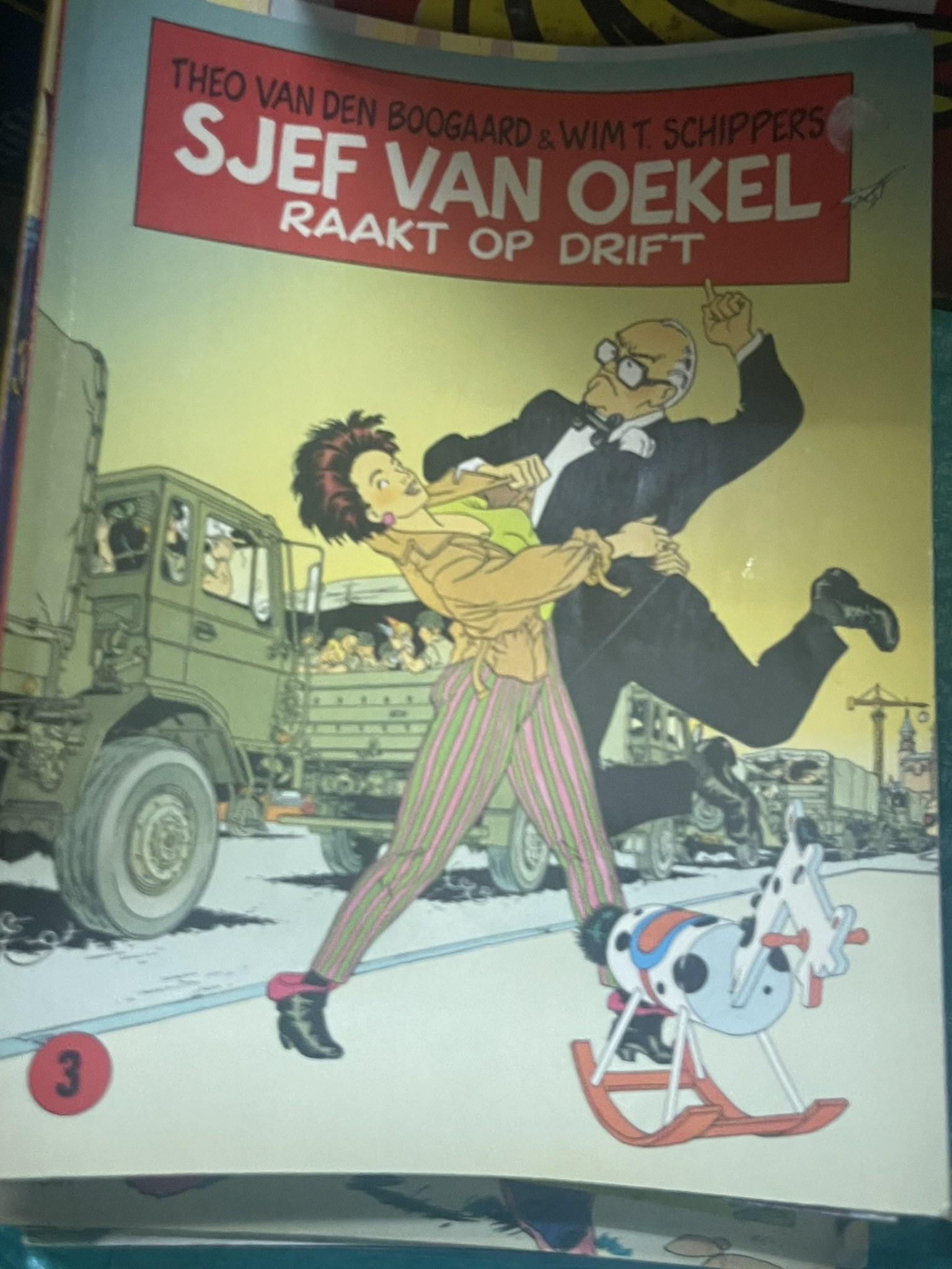 Cover van Sjef van Oekel raakt op drift
