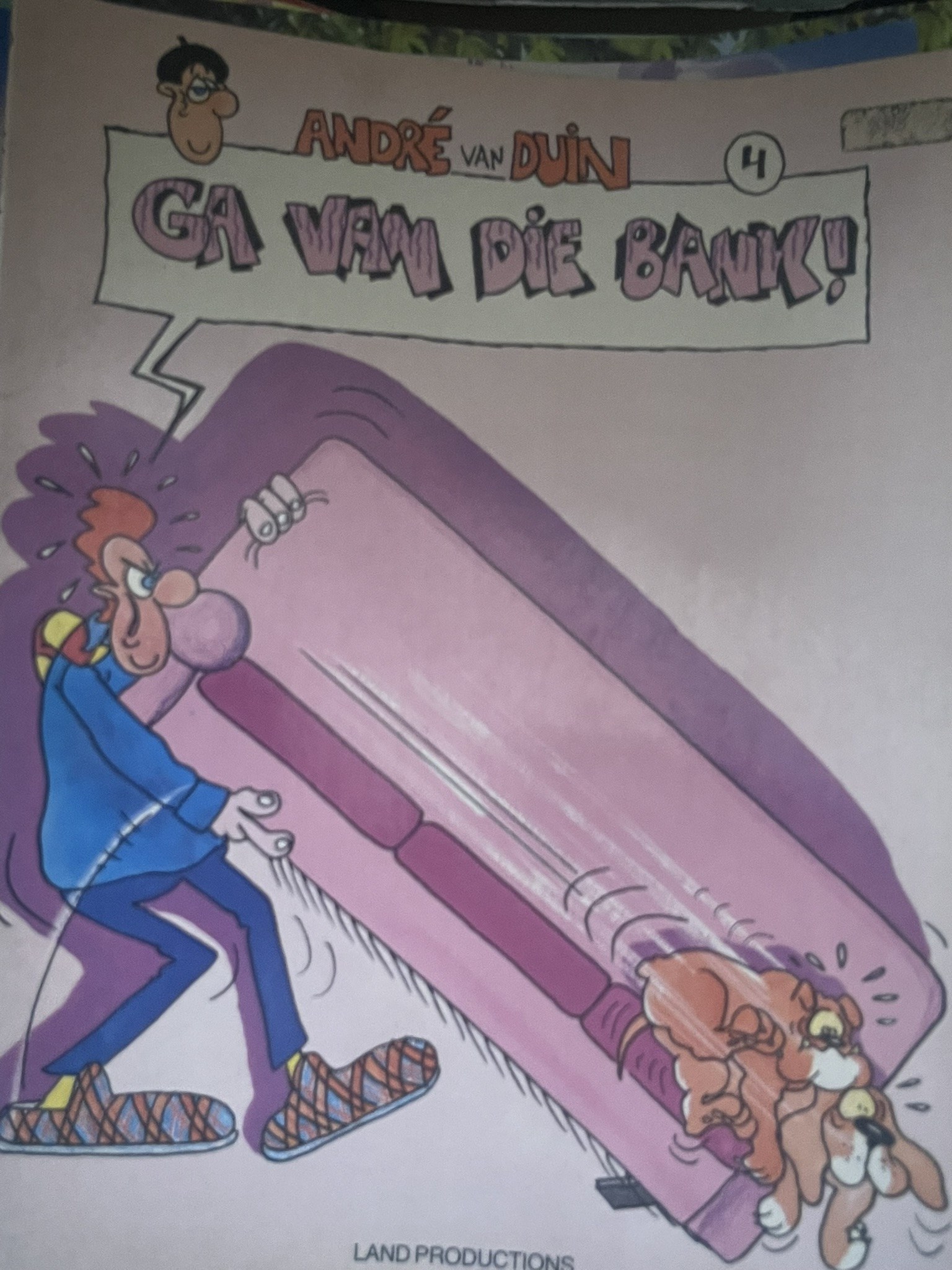 Cover van Ga van die bank!