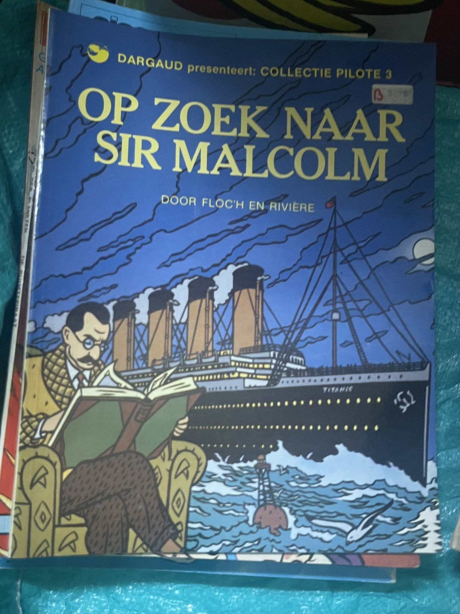 Cover van Op zoek naar Sir Malcolm
