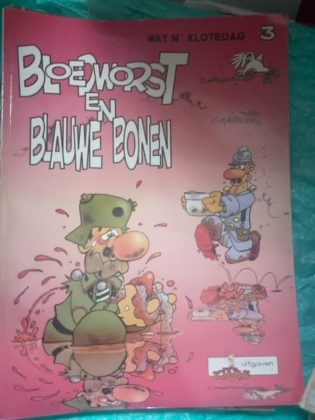 Cover van Bloedworst en blauwe bonen