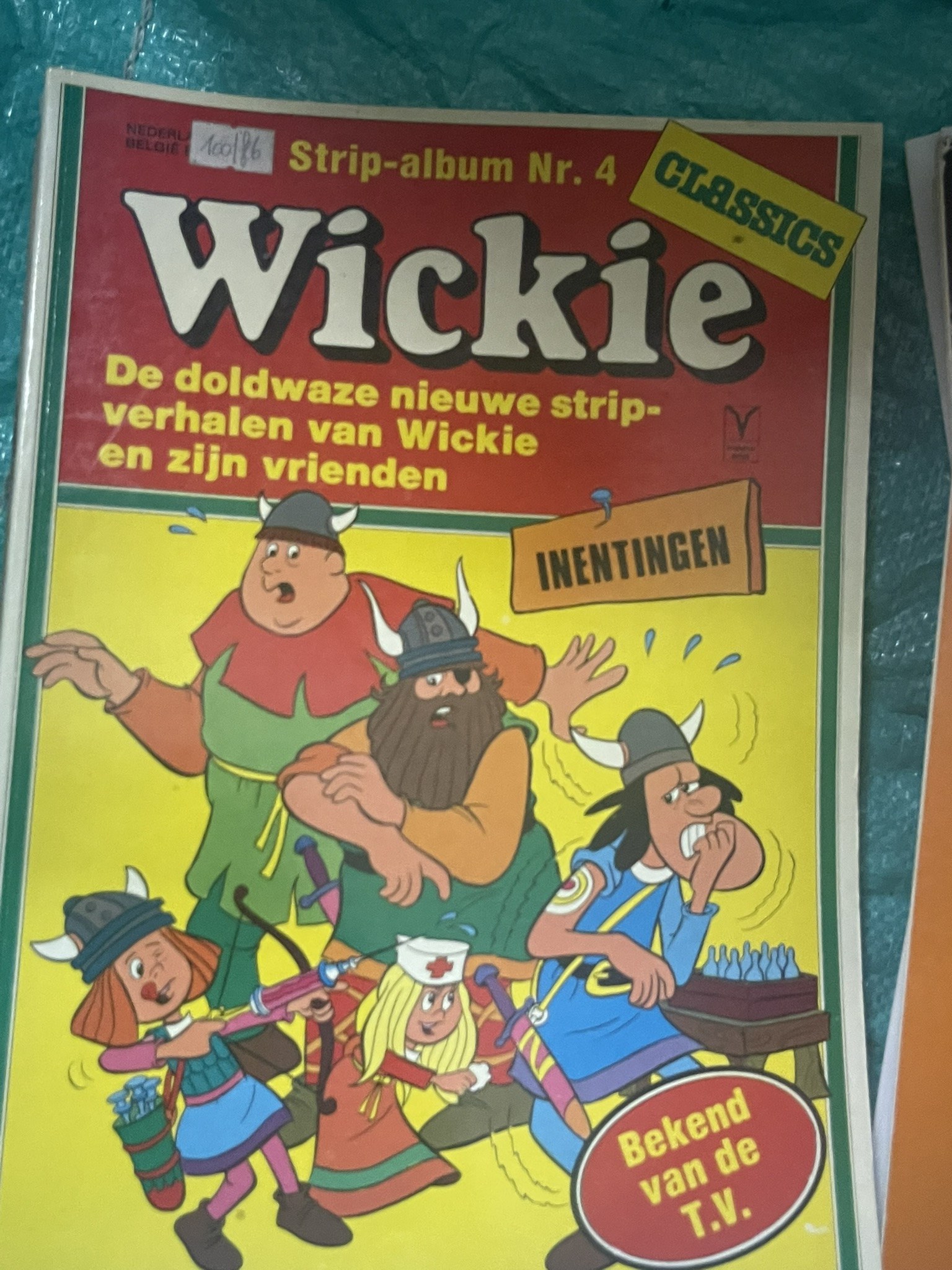 Cover van Wickie strip-album Nr. 4