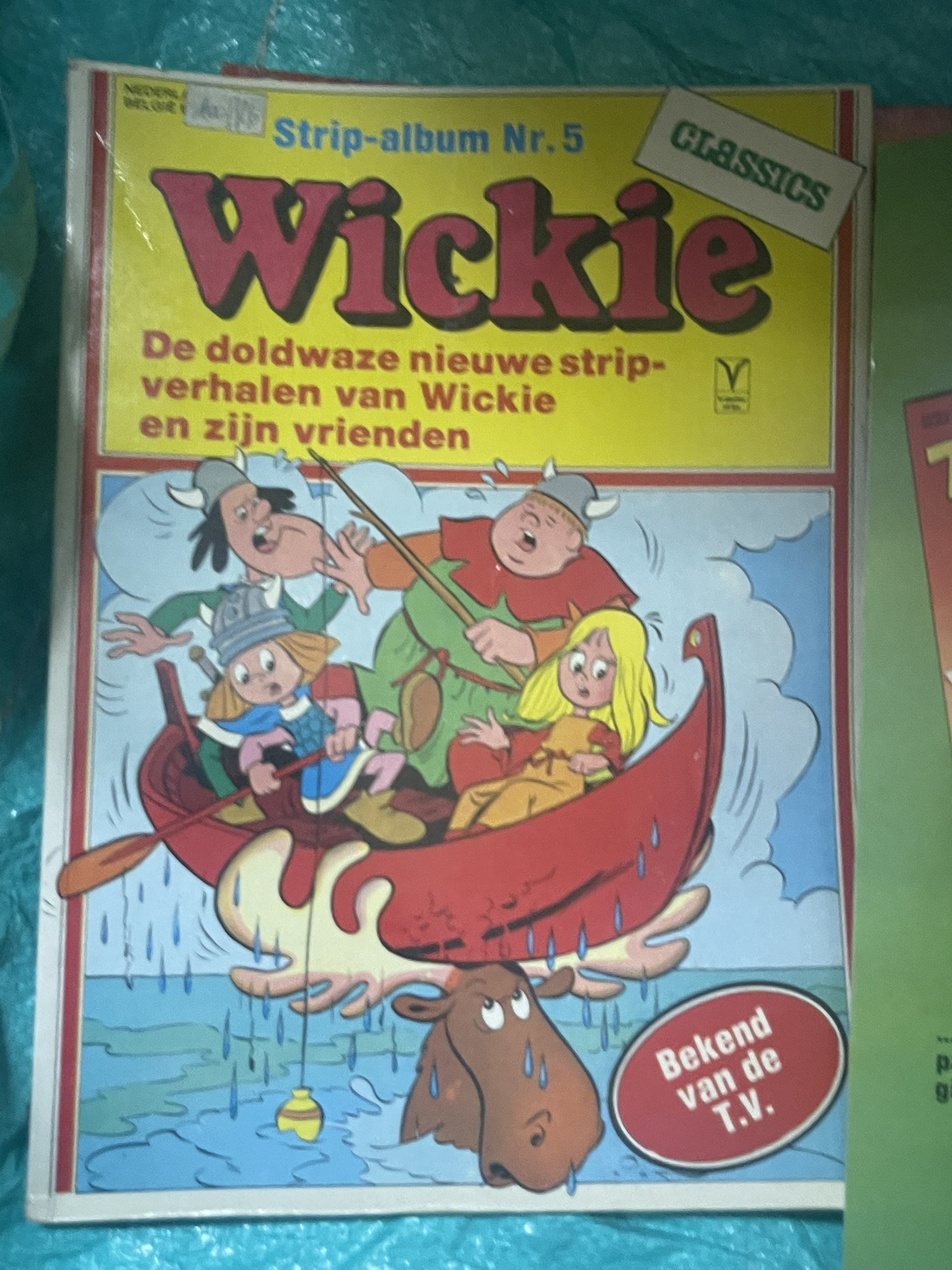 Cover van Wickie strip-album Nr. 5