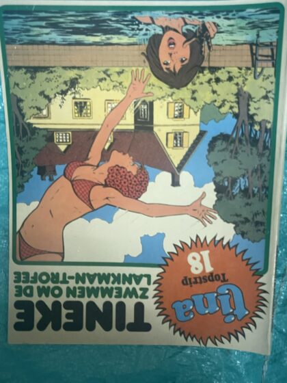 Cover van Zwemmen om de Lankman-trofee