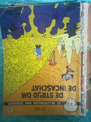 Cover van De strijd om de Incaschat