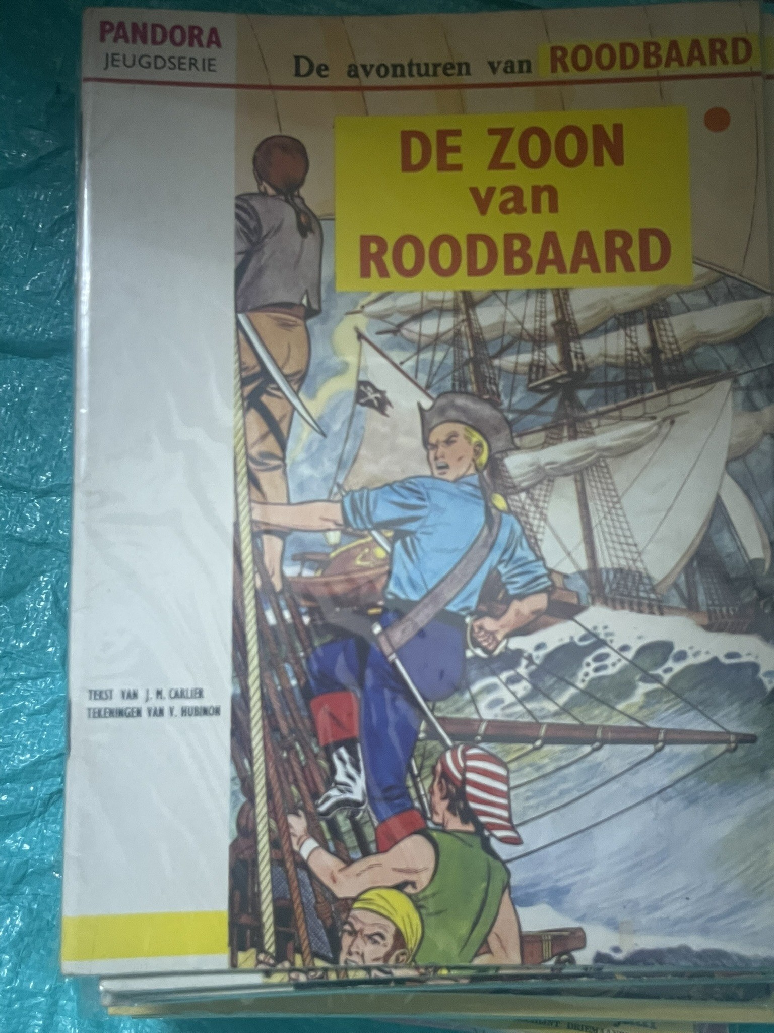 Cover van De zoon van Roodbaard