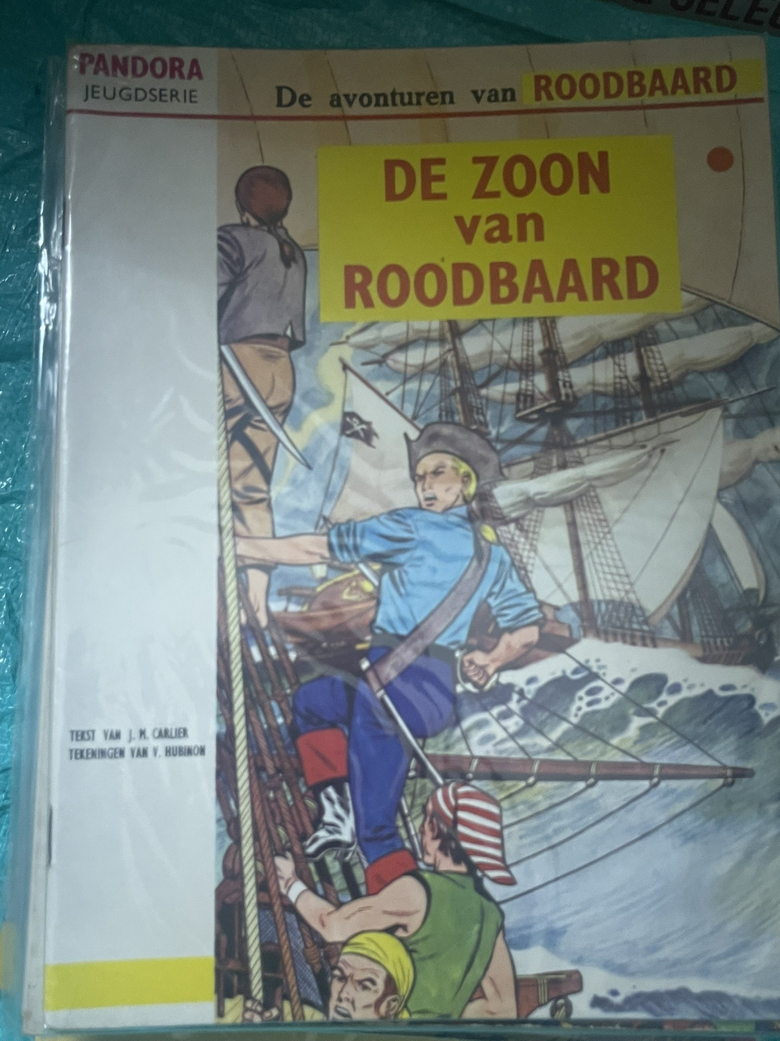 Cover van De zoon van Roodbaard